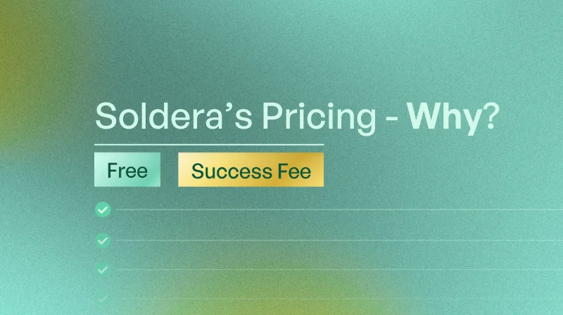 Soldera’s Pricing: The Success Fee Model Explained - Thumbnail