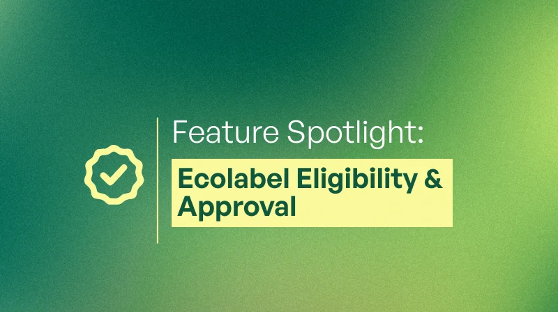 Soldera Feature Spotlight: Ecolabel Eligibility & Approval - Thumbnail