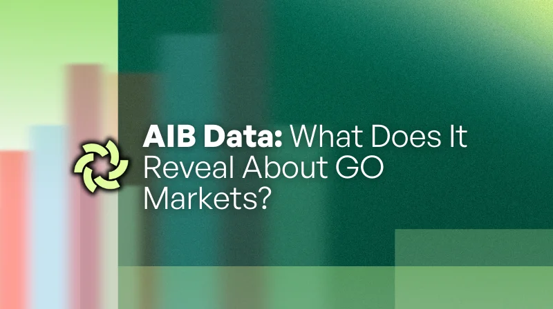 AIB Data: Can Guarantee of Origin Traders Learn From AIB Statistics in GO Markets?