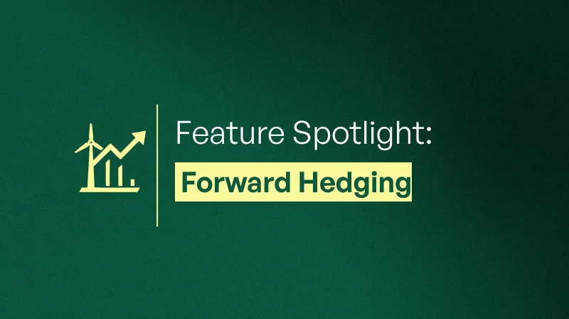 Soldera Feature Spotlight: Forward Hedging of Guarantee of Origin Volumes with Soldera Forward Advantage - Thumbnail