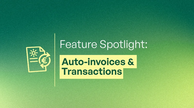 Soldera Feature Spotlight: Automatic Invoices & Transactions - Thumbnail