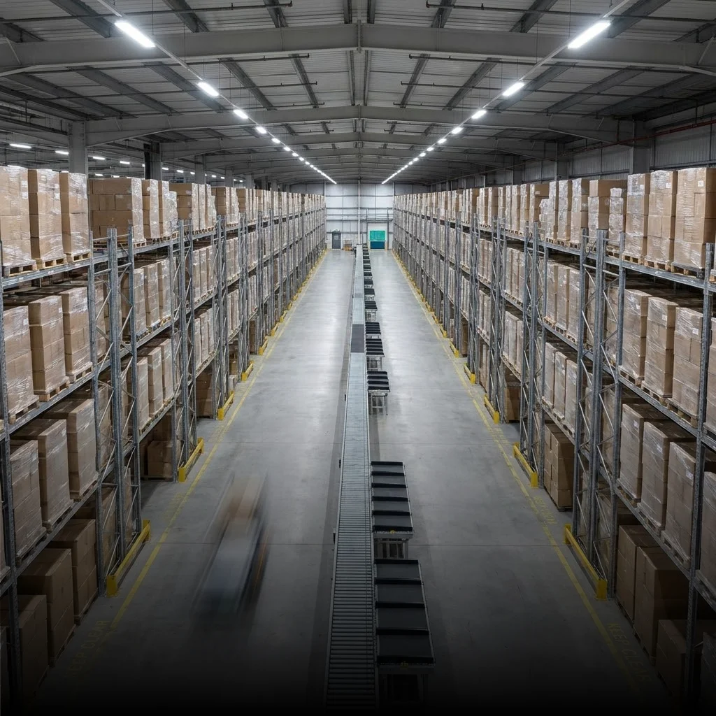 Regelefterlevnad för förnybar energi för lager- och lagringsverksamhet