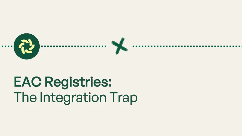 Why Building Custom Integrations for Energy Attribute Certificate (EAC) Registries is a Trap