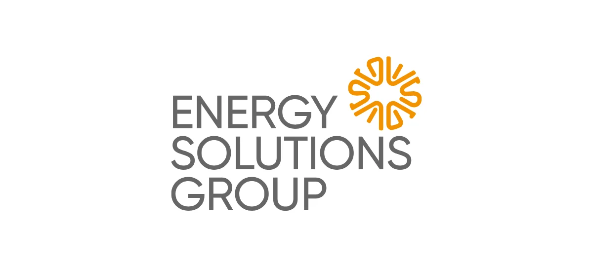 Energy Solutions Group logo and renewable portfolio visual