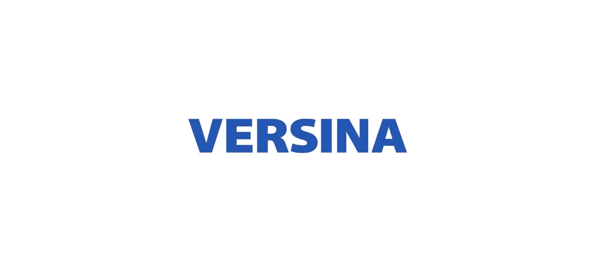 Versina logo and wind portfolio visual