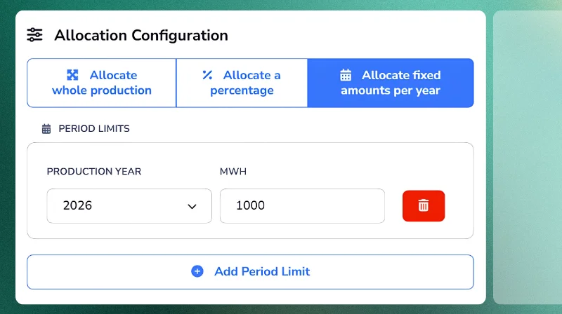 Soldera Feature Spotlight: GO Allocation for PPAs - Demo image